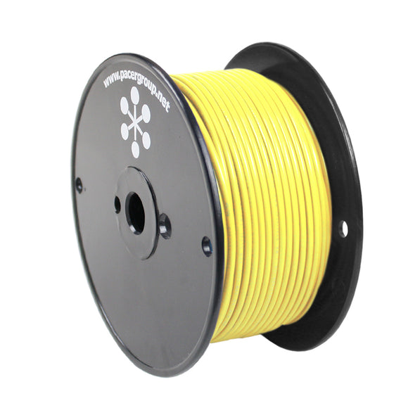 Pacer Yellow 10 AWG Primary Wire - 250 [WUL10YL-250]