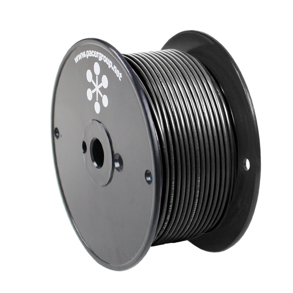 Pacer Black 8 AWG Primary Wire - 250 [WUL8BK-250]