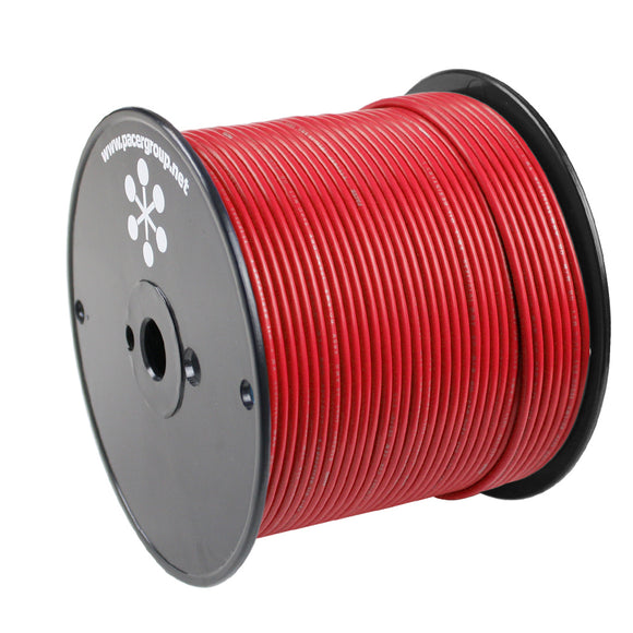 Pacer Red 8 AWG Primary Wire - 500 [WUL8RD-500]