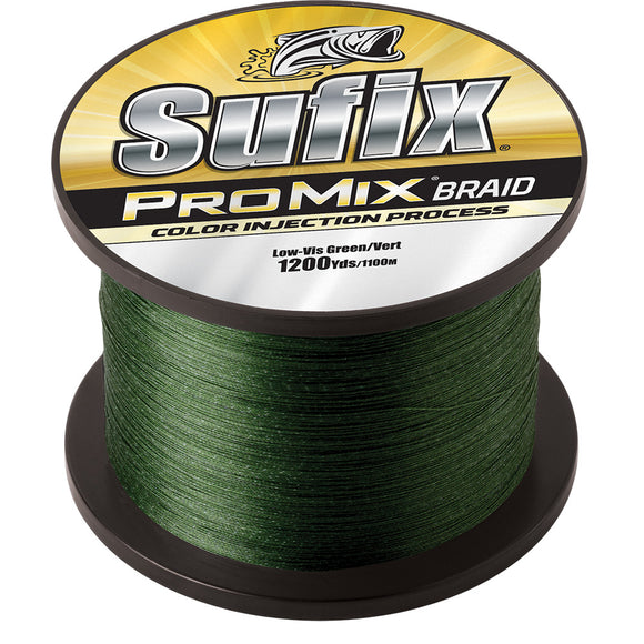Sufix ProMix Braid - 20lb - Low-Vis Green - 1200 yds [630-320G]